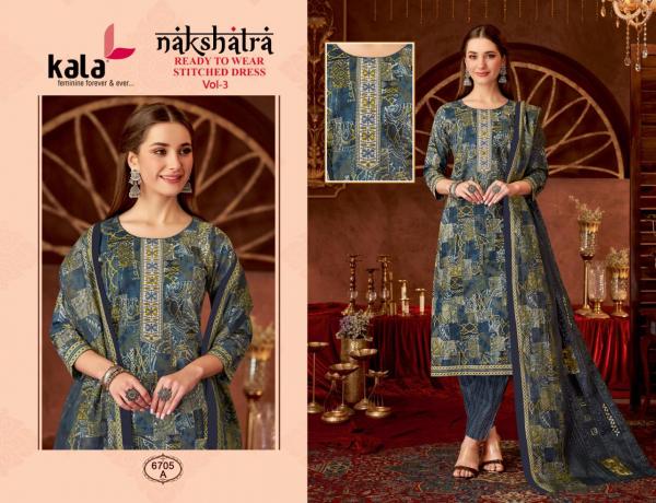 Kala Nakshatra Vol-3 – Kurti Pant With Dupatta